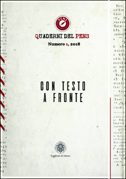 Quaderni del PENS n. 1 2018 - Cover