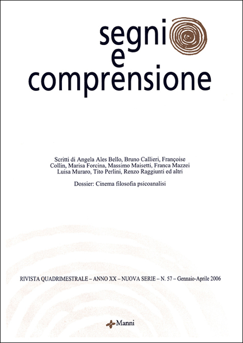 Segni e Comprensione n 57 2006 - Cover