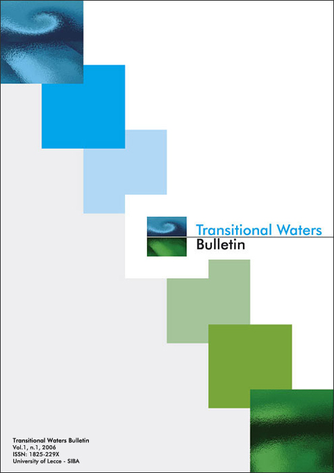 Transitional Waters Bulletin - Cover
